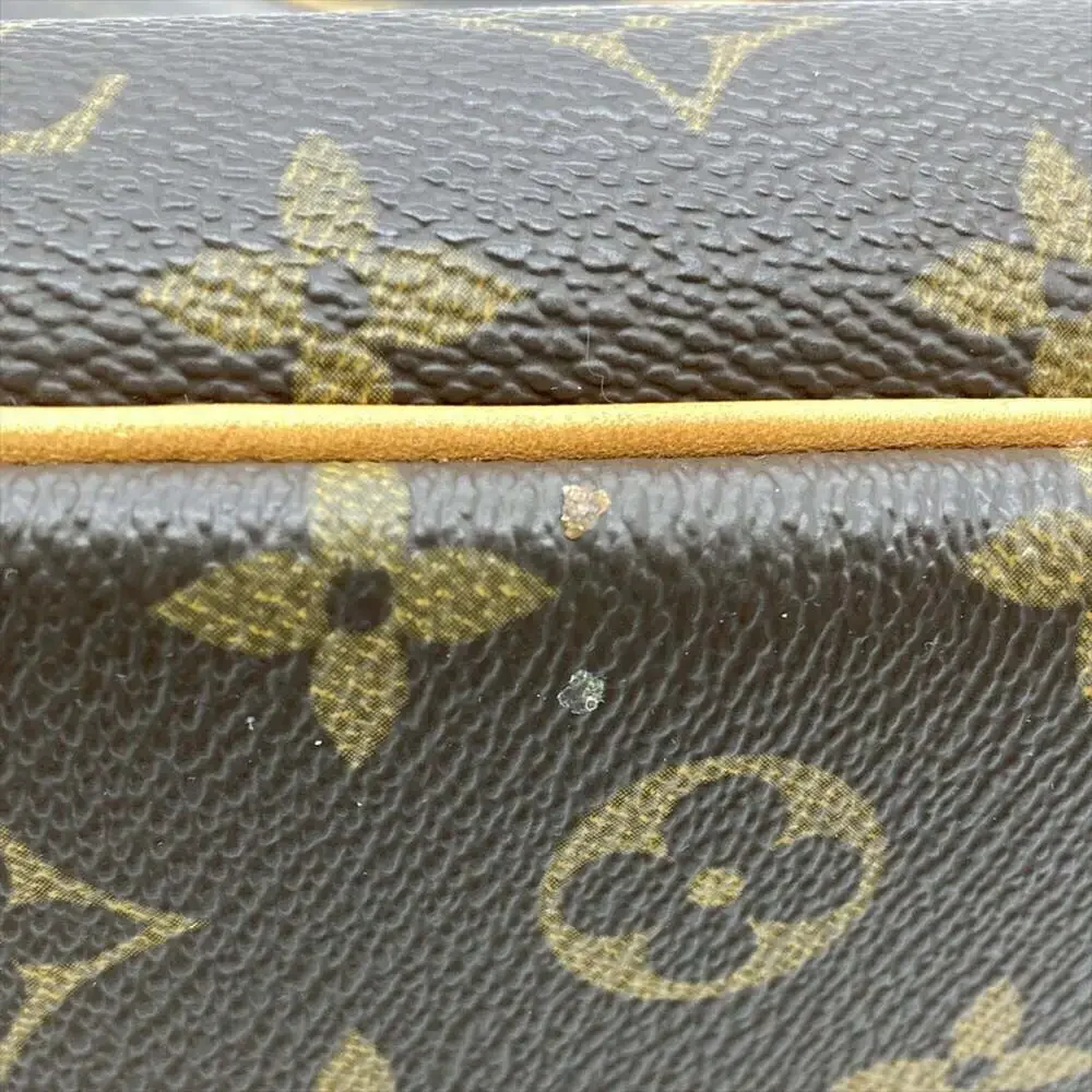 LOUIS VUITTON Brown Monogram Canvas Deauville Bag